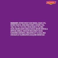 Britannia Bourbon Creme Biscuit With Chocolate  - 10rs