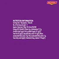Britannia Bourbon Creme Biscuit With Chocolate  - 10rs