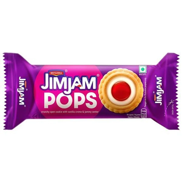 Britannia Jim Jam Pops Biscuit  - 10rs