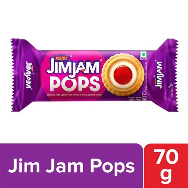 Britannia Jim Jam Pops Biscuit  - 20rs