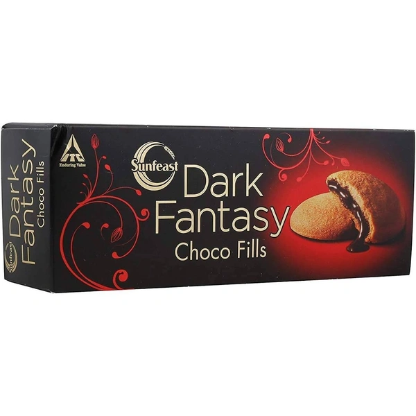 Sunfeast Dark Fantasy Choco Fills Cookie - 40rs