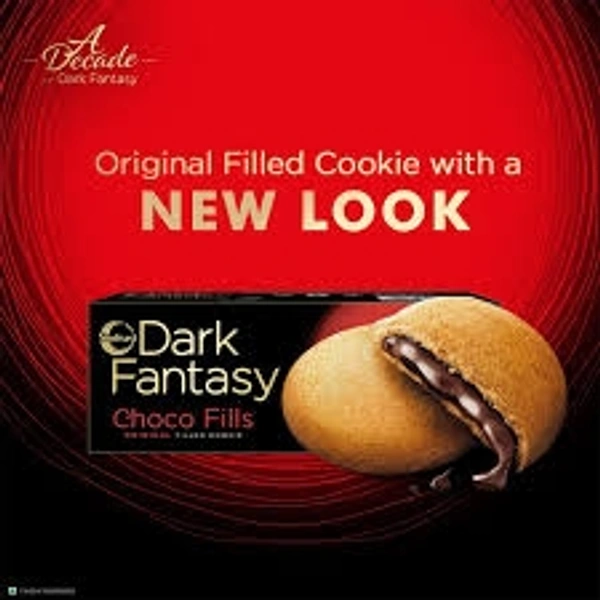 Sunfeast Dark Fantasy Choco Fills Cookie - 40rs