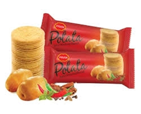 Pran Potato Spicy Biscuit - 25ra