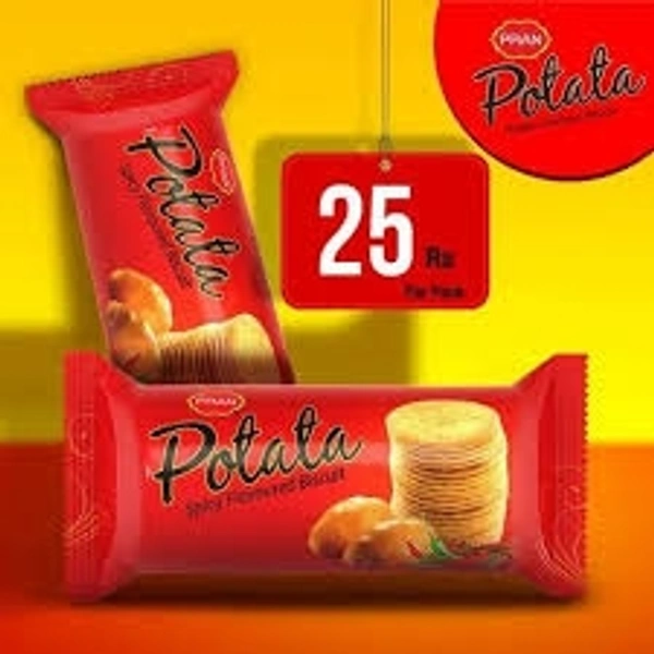 Pran Potato Spicy Biscuit - 25ra