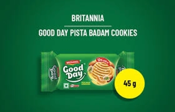 Britannia Good Day Pista Badam Cookies - 10rs