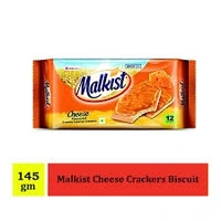 Mayora Malkist Cheese Flavoured Crunchy Layered Cracker Biscuits  - 50rs