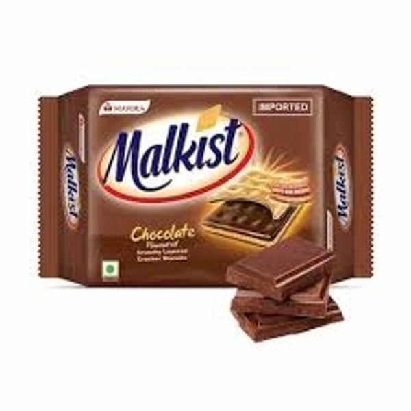 Mayora Malkist chocolate Flavoured Crunchy Layered Cracker Biscuits  - 25rs