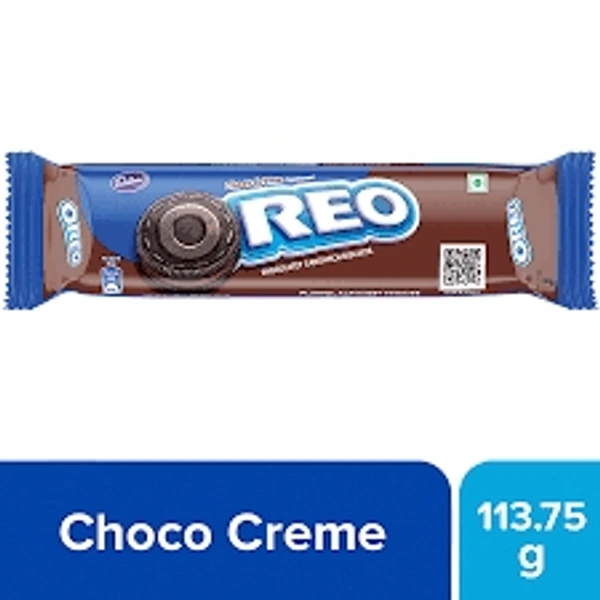 Oreo Choco Creme Flavoured Chocolatey Sandwich Biscuits - 35rs