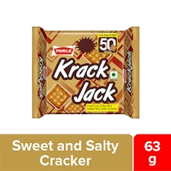 Parle Krackjack The Original Sweet&Salty Crackers - 10rs