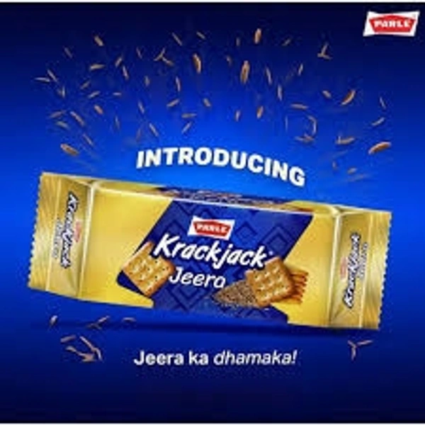 Parle Krackjack Jeera Biacuits  - 10rs