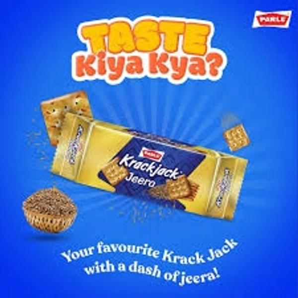 Parle Krackjack Jeera Biacuits  - 10rs