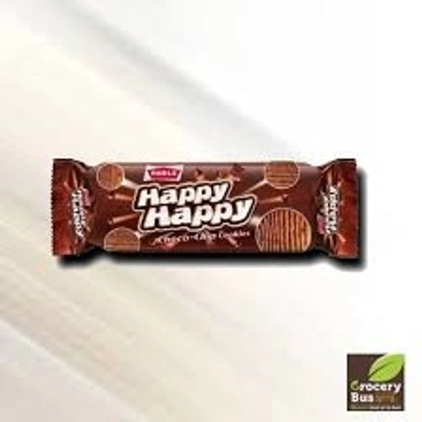Parle Happy Happy Choco-chip Cookies  - 10rs