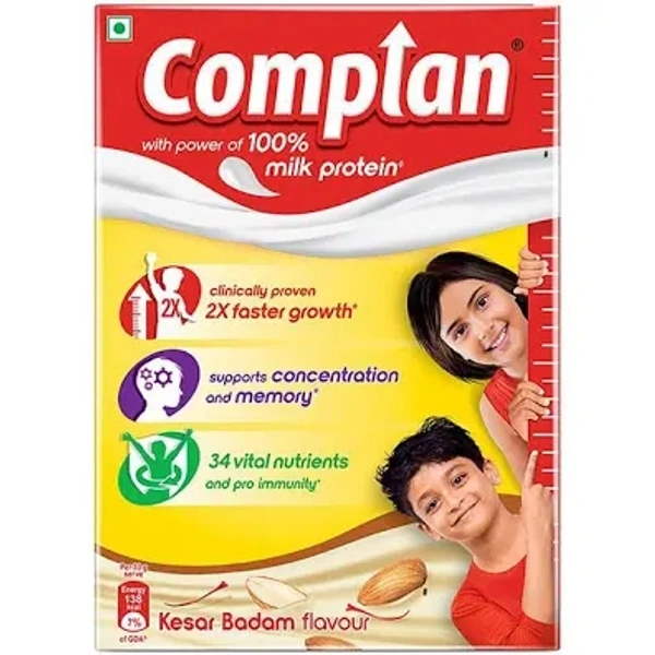Complan Kesar Badam Flavour - 500g(Packet)