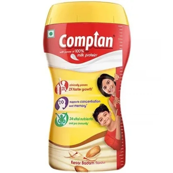 Complan Kesar Badam Flavour - 500g(Jar)