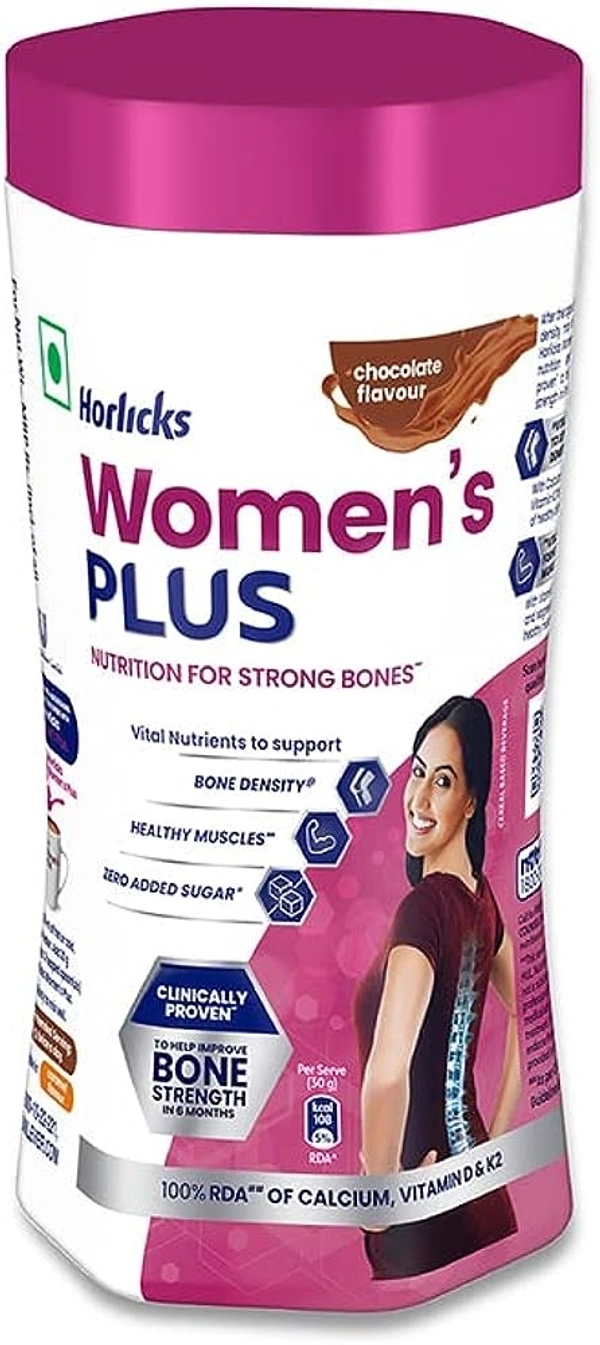 Horlicks Women's Plus Chocolate Flavour - 500g(Jar)