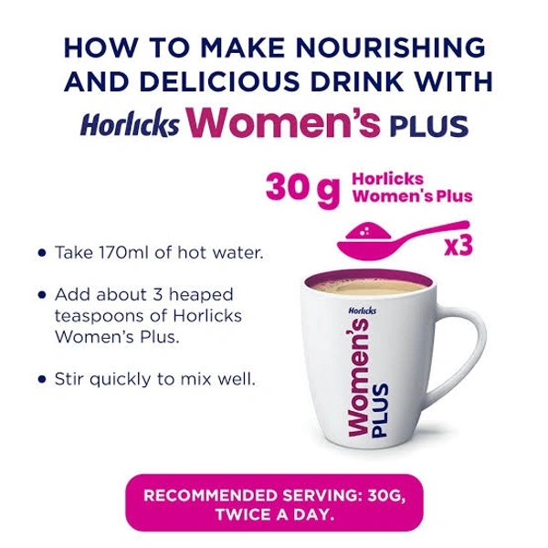 Horlicks Women's Plus Chocolate Flavour - 500g(Jar)