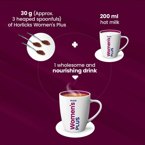 Horlicks Women's Plus Chocolate Flavour - 500g(Jar)