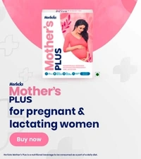 Horlicks Mother's Plus Nutrition For Pregnancy And Lactation Vanilla Flavour  - 200g(Packet)