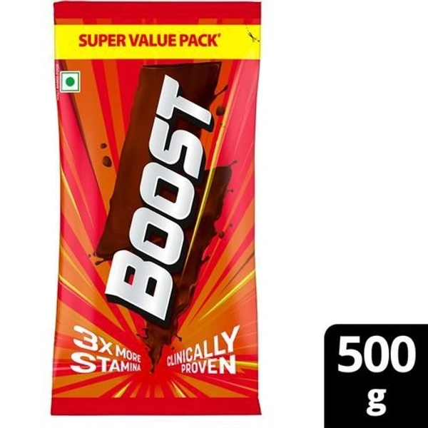 Boost Energy & Nutrition Drink Pouch  - 500g(Packet)