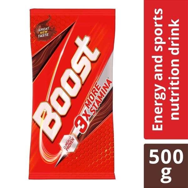 Boost Energy & Nutrition Drink Pouch  - 500g(Packet)