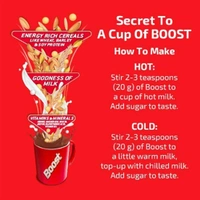 Boost Energy & Nutrition Drink Pouch  - 500g(Packet)