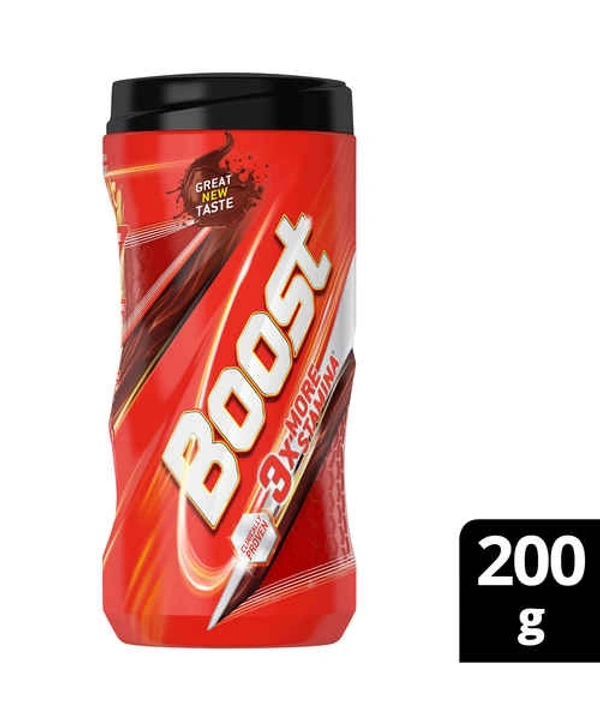 Boost Energy & Nutrition Drink Pet Jar - 200g(Pet Jar)