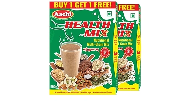 Aachi Health Mix (Nutritional Multigrain Mix)( Buy 1 Get 1 Free) - 500g