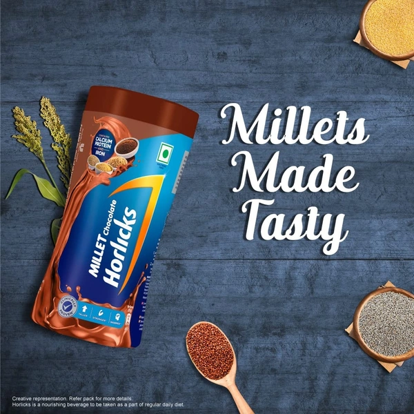 Horlicks Millet Chocolate  - 400g(Jar)