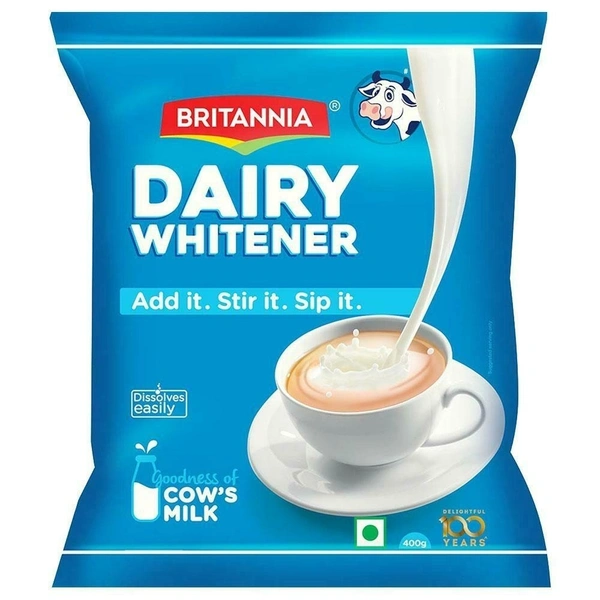 Britannia Dairy Whitener - 400g(Packet)