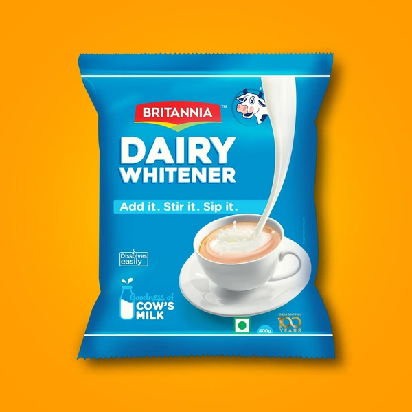 Britannia Dairy Whitener - 400g(Packet)