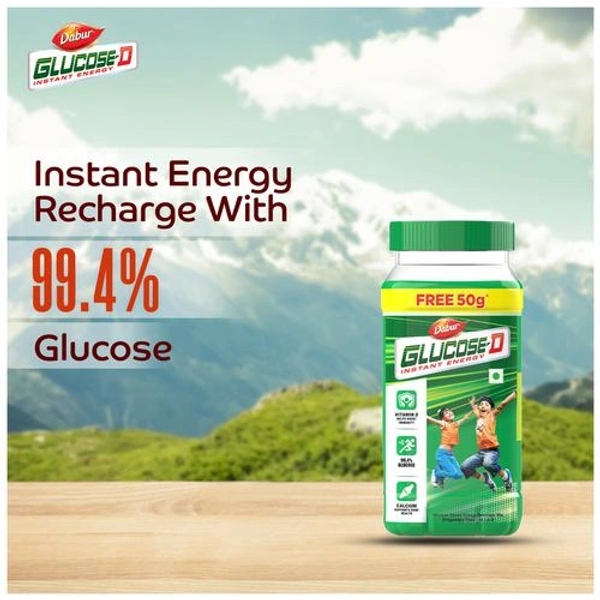 Dabur Glucose-D Instant Energy - 250g(Jar)