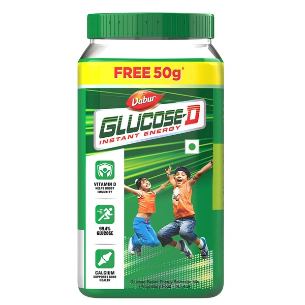 Dabur Glucose-D Instant Energy - 500g(Jar)