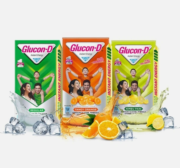Glucon-D Instant Energy Regular - 200g+50g(Free)