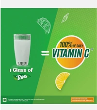 Tang Vitamin-C Enriched Instant Drink Mix Lemon Flavour - 500g(Packet)