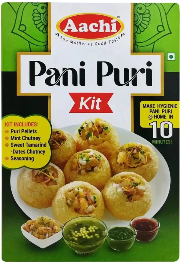 Aachi Pani Puri Kit Ready-To-Cook - 155g
