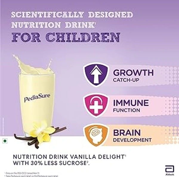 PediaSure 7 Plus Vanilla Drink Powder - 200g