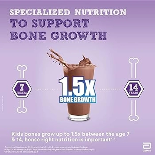 PediaSure Health and Nutrition Drink Powder for Kids Growth Premium Chocolate Flavour  - 400g