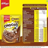 Kellogg's Chocos, with Protein & Fibre of 1 Roti* in Each Bowl**, High in Calcium & Protein, with 10 Essential Vitamins & Minerals, Breakfast Cereals  - 250g