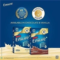 Ensure Complete, Balanced Nutrition Drink For Adults| Now With A Special Ingredient HMB And 32 Essential Nutrients To Help Build & Protect Muscle Strength Vanilla Flavour Box - 400g
