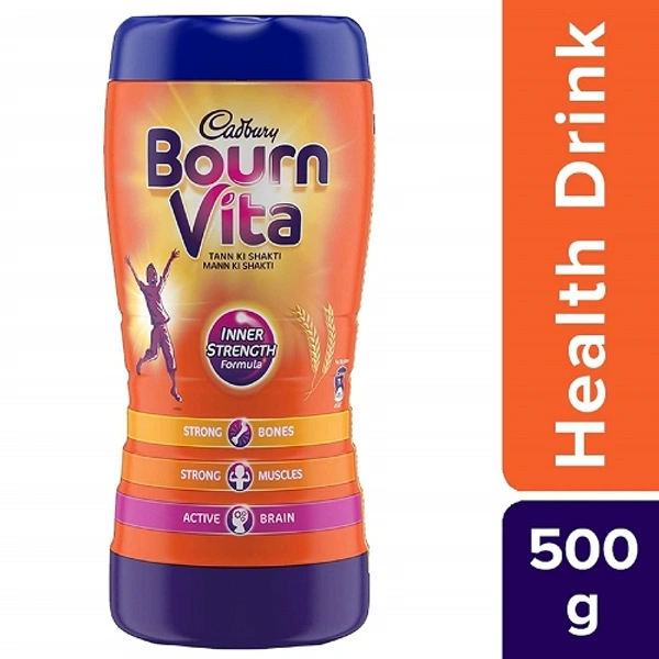 Cadbury Bournvita Chocolate Health Drink Jar - 500g