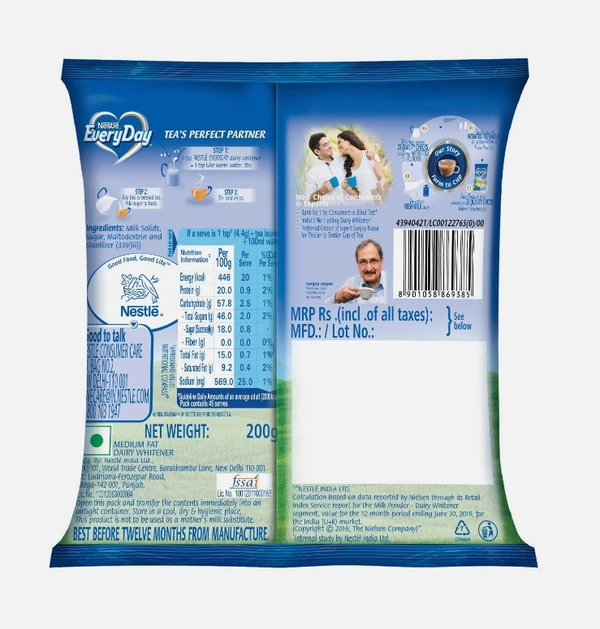 Nestlé Everyday Milk Powder Pouch  - 200g