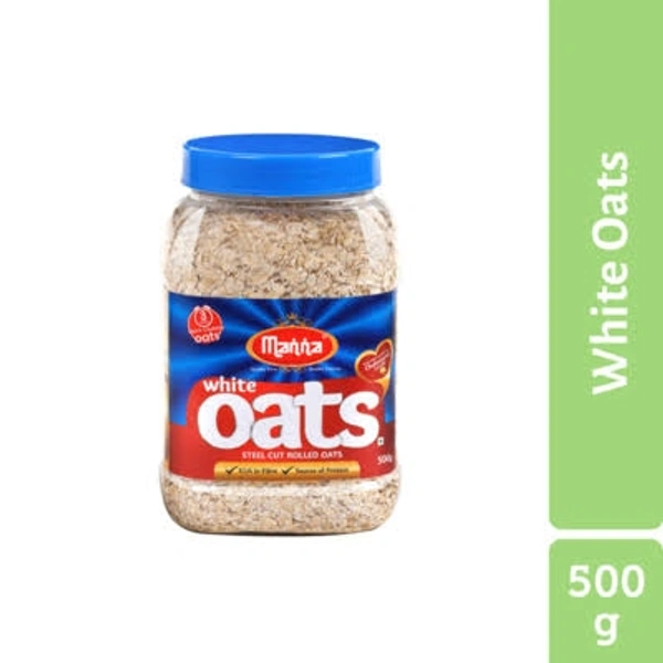 Manna Steel Cut Oats - Gluten Free Jar - 500g