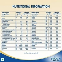 Nestlé Nan Pro 1 Infant Formula With Probiotic (Up To 6 Months) Stage 1 | Box - 400g