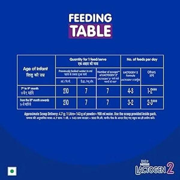 Nestle LACTOGEN 2 Follow-Up Formula Powder - After 6 months, Stage 2 - 400g