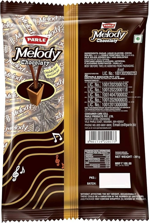 Parle Melody Chocolate - 100rs