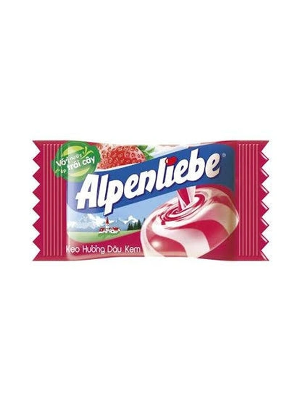 Alpenliebe Gold, Cream Strawberry Candy Pouch - 100rs