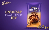 Cadbury Choclairs Gold Chocolate Pouch  - 120rs