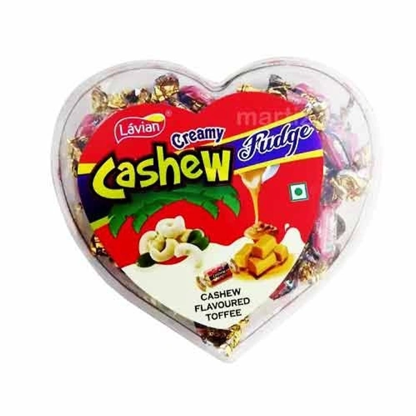 Lavian Creamy Cashew Fudge | Cashew Flavoured Toffee - 100rs
