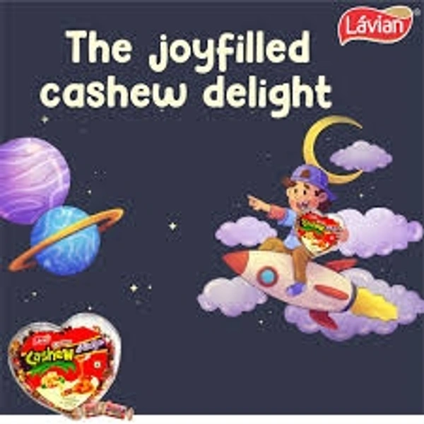Lavian Creamy Cashew Fudge | Cashew Flavoured Toffee - 100rs