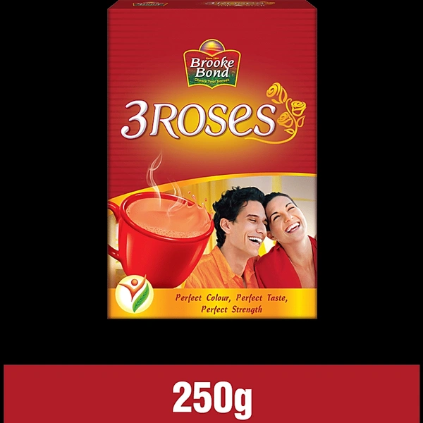 Brooke Bond 3 Roses Dust Tea Powder  - 250g